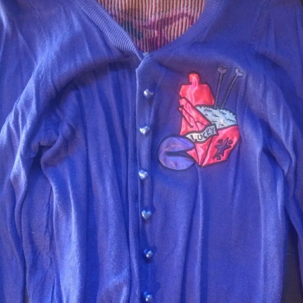 Lucky cat cardigan